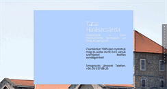 Desktop Screenshot of halaszcsardatata.hu
